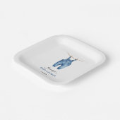 Blue Jean Baby Shower - Denim Theme ペーパープレート (傾斜あり)