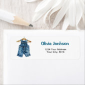 Blue Jean Books for Baby Address ラベル (インサイチュ)