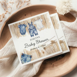 Blue Jean Denim  スタンダードカクテルナプキン