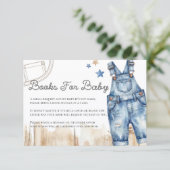 Blue Jean Denim Books for Baby Card エンクロージャーカード (スタンド正面)