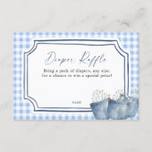 Blue Jean Diaper Raffle Card  エンクロージャーカード (正面)
