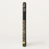 Blue Jeansテクスチャ(グランジ) Case-Mate iPhoneケース (裏面/左)