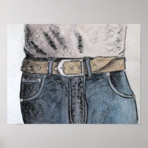 Blue jeans ポスター