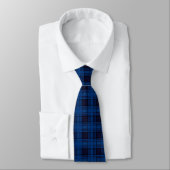 Blue Jewel Plaid Tartan Neck Tie ネクタイ (タイ)