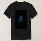 Blue JordanロゴiPhoneケース Tシャツ (デザイン正面)