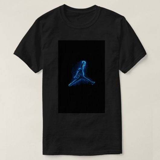 Blue JordanロゴiPhoneケース Tシャツ (デザイン正面)