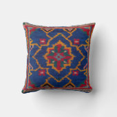 Blue Kilim Lumbar Pillows：おスタイリッシュ客様へのサポート クッション (裏面)