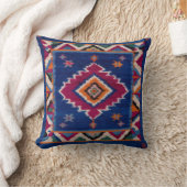 Blue Kilim Pillowsカナダ：完璧な文化 クッション (ブランケット)