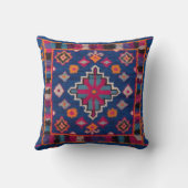 Blue Kilim Pillows UK：クラフトマンシップクラシック:Kilim Pillows クッション (裏面)