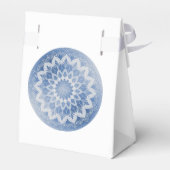 Blue Lace Mandala Wedding フェイバーボックス (裏面サイド)
