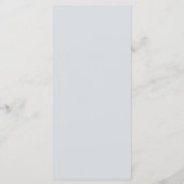 Blue Lace Mandala Wedding メニュー (裏面)