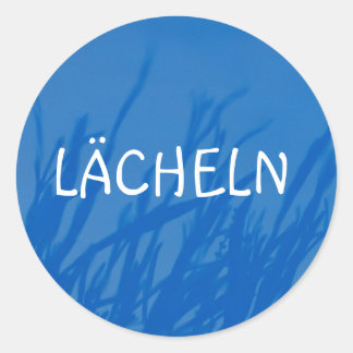Blue, LÄCHELN ラウンドシール