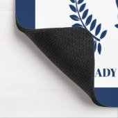 Blue Lady Justiceロゴマウスパッド マウスパッド (コーナー)