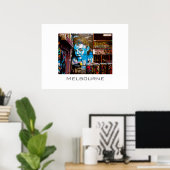 Blue Lady, Melbourne ポスター (ホームオフィス)