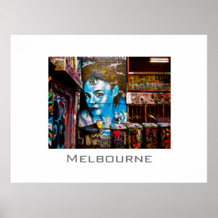Blue Lady, Melbourne ポスター