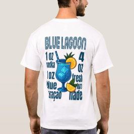 Blue Lagoon T-Shirt – Tropical Cocktail  Tシャツ