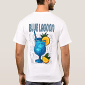 Blue Lagoon T-Shirt – Tropical Cocktail Tシャツ (裏面)