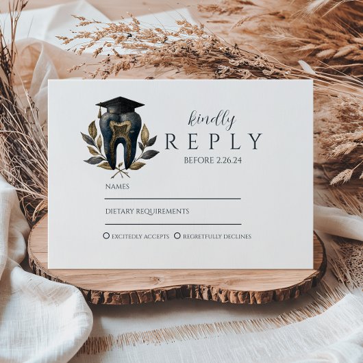 Blue Laurel Dental Graduation 出欠カード