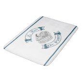 Blue Le Bain Duパリの歯ブラシ及びソープディスペンサー バスマット (アングル)