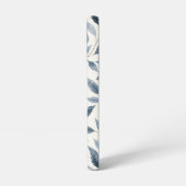 Blue Leaf Personalized  Samsung Galaxyケース (左側面)