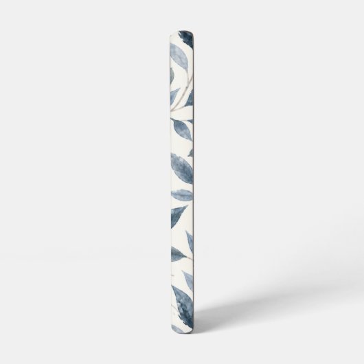 Blue Leaf Personalized  Samsung Galaxyケース (左側面)