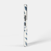 Blue Leaf Personalized  Samsung Galaxyケース (右側面)