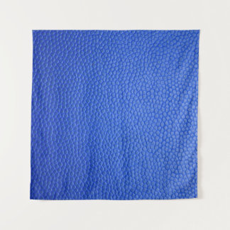 Blue leather skin texture skin タペストリー