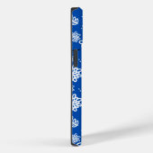 Blue leaves romantic garden Case-Mate iPhoneケース (裏面 / 右)