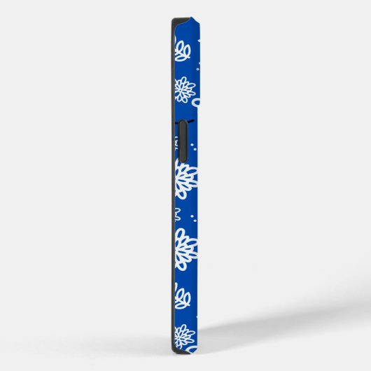 Blue leaves romantic garden Case-Mate iPhoneケース (裏面 / 右)