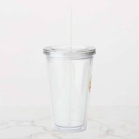 Blue Lemon Float: Smiling Bichon Cotton Candy アクリルタンブラー (右)