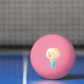 Blue Lemon Float: Smiling Bichon Cotton Candy 卓球ボール (ネット)