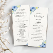 Blue Lemon Mediterranean Ceremony プログラム