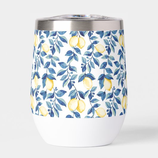 Blue Lemon Watercolor Thermal (正面)