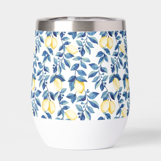 Blue Lemon Watercolor Thermal (背面)