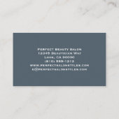 Blue Leopard印刷名刺 名刺 (裏面)