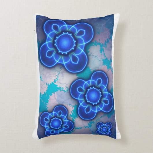 Blue light アクセントクッション (正面(垂直))