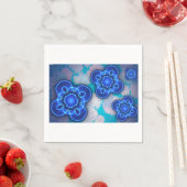 Blue light スタンダードカクテルナプキン (インサイチュ)