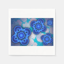 Blue light スタンダードカクテルナプキン