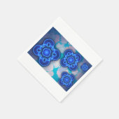 Blue light スタンダードカクテルナプキン (角)