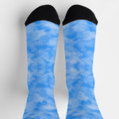 Blue & light blue socks ソックス (上部)