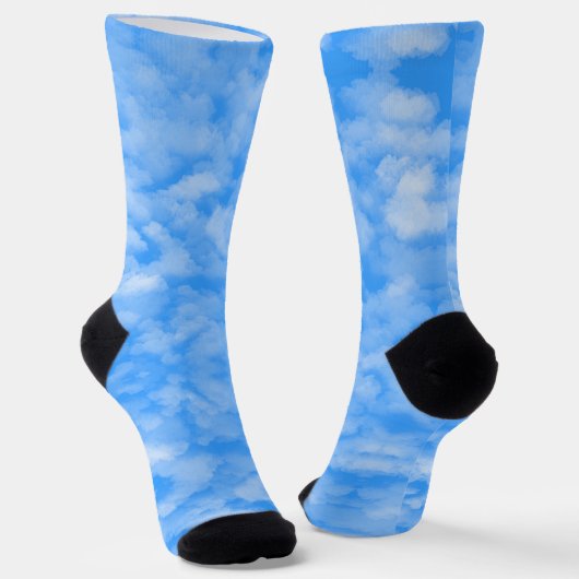 Blue & light blue socks ソックス (傾斜あり)
