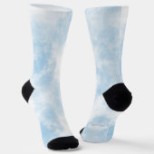 Blue & light blue socks ソックス (傾斜あり)