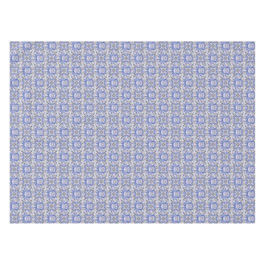 Blue Lilly Tablecloth テーブルクロス (正面(横))
