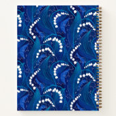Blue Lily of the Valley Anthrival Journal ノートブック (裏面)