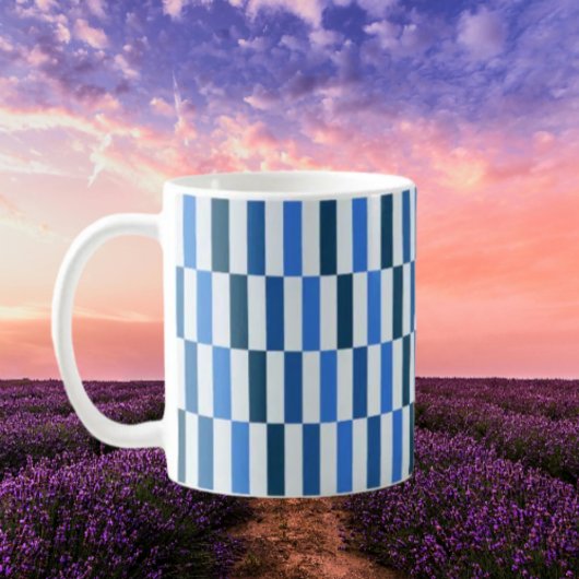 Blue Line Flow Classic Mug  コーヒーマグカップ