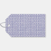 BLUE LINE KNIT 3.5x2 毛糸タグ ギフトタグ (裏面横)