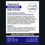 Blue Line & Logo、警察職員、Law Recruitment チラシ<br><div class="desc">Blue Line & Logo、警察官、Law Recruitment Flyer by The Business Card Store.</div>