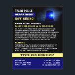 Blue Line & Siren、警察官の募集 チラシ<br><div class="desc">Blue Line & Siren、警察官募集チラシby The Business Card Store.</div>