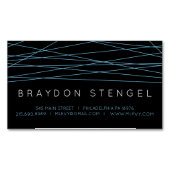 BLUE LINES名刺マグネット マグネット名刺 (正面)