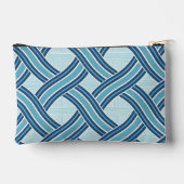 Blue Lines Pattern アクセサリーポーチ (裏面)